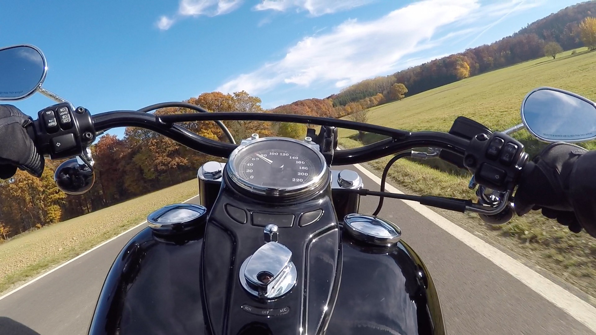 Harley POV Schräglage